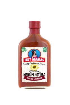 HOT MAMAS No. 2 West Indies Medium Hot BBQ Sauce 195ml