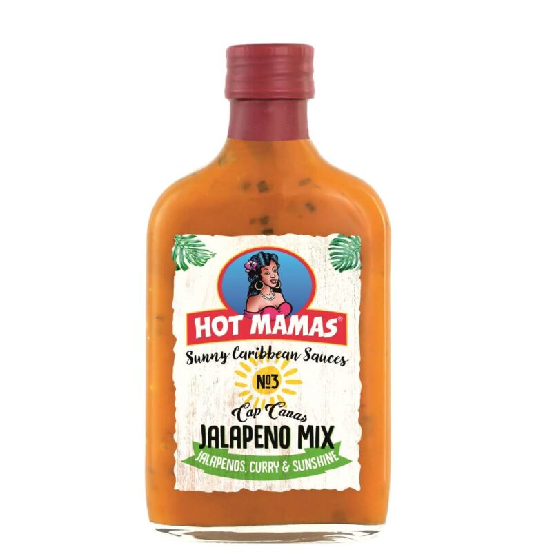 HOT MAMAS No. 3 Cap Canas Jalapeno Mix 195ml