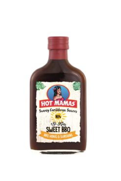 HOT MAMAS No. 4 St. Kitts Sweet BBQ Honigsüße BBQ-Sauce 195ml