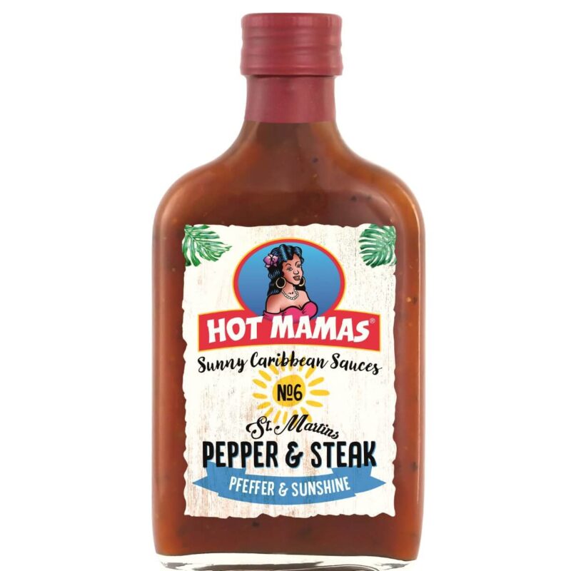 HOT MAMAS No. 6 St. Martins Pepper & Steak 195ml