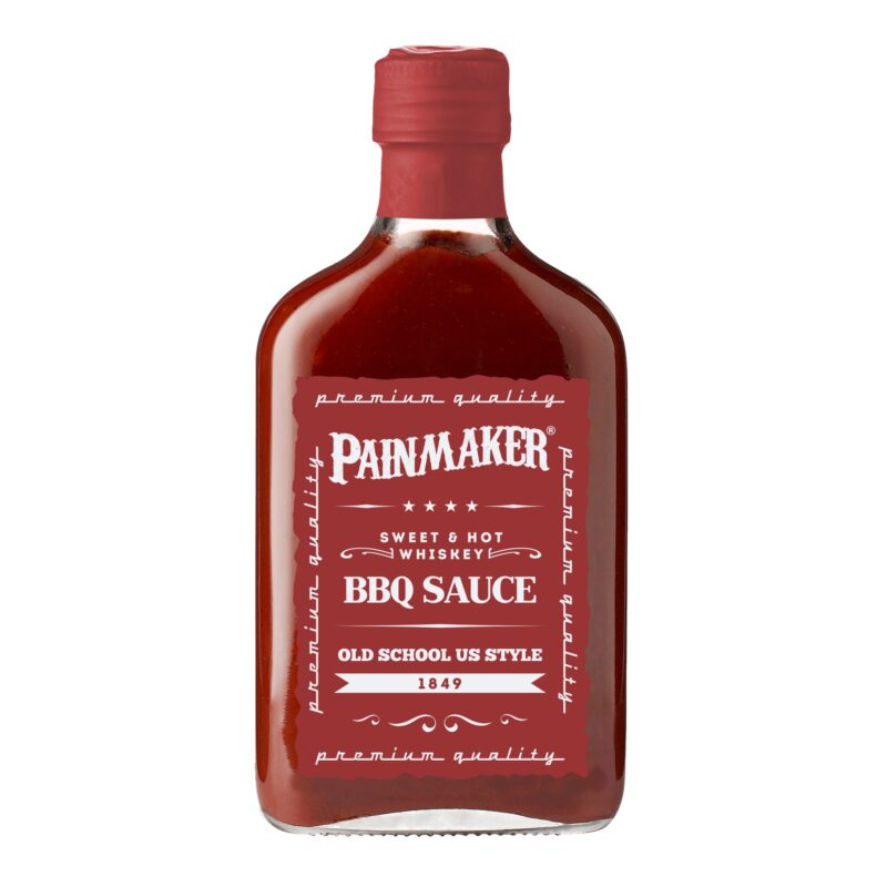 PAINMAKER Sweet & Hot Whiskey BBQ Sauce 195ml
