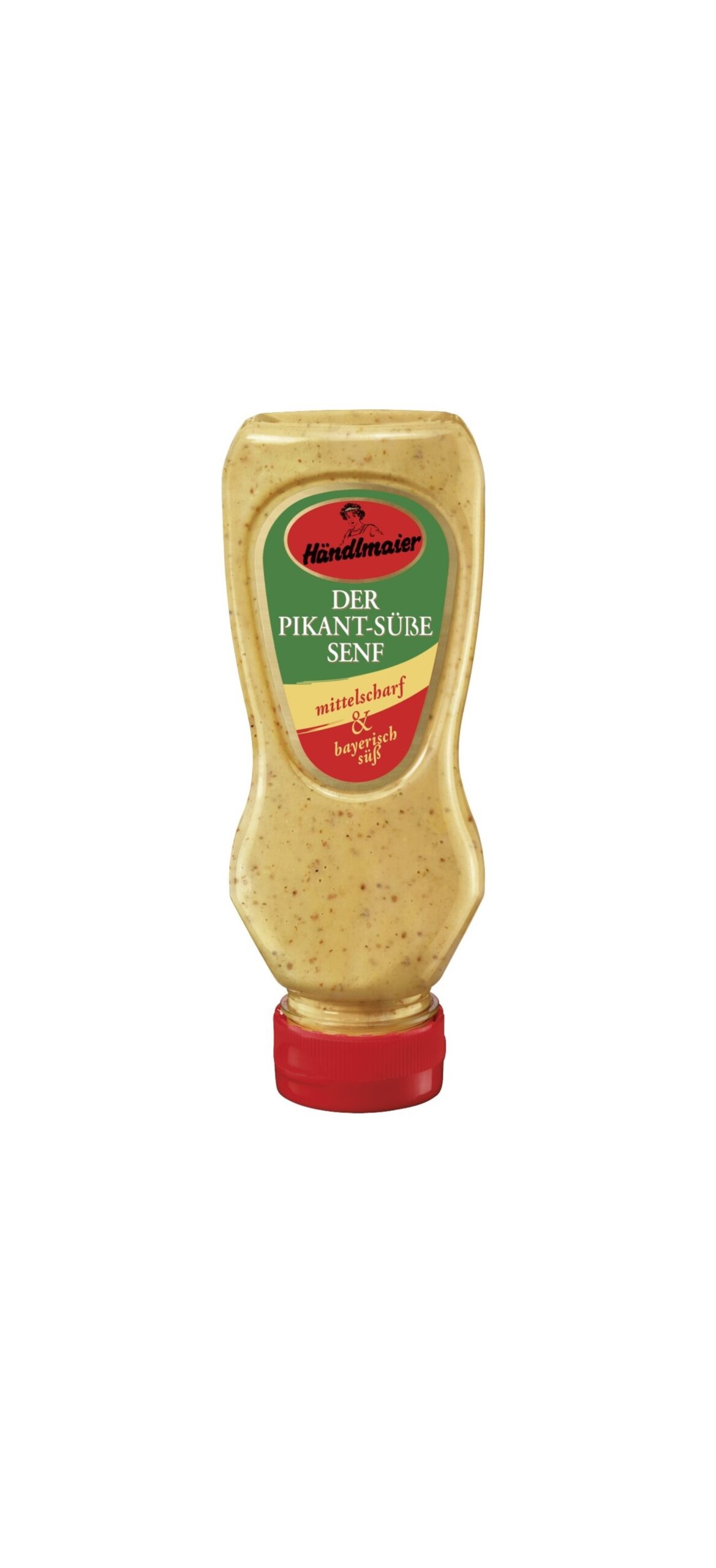 NEU! der pikant-süße Senf, mittelscharf und bayrisch süß, 225ml in Squeeze