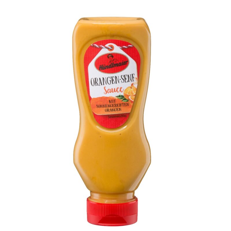 Orangen-Senf Sauce von Händlmaier 225ml