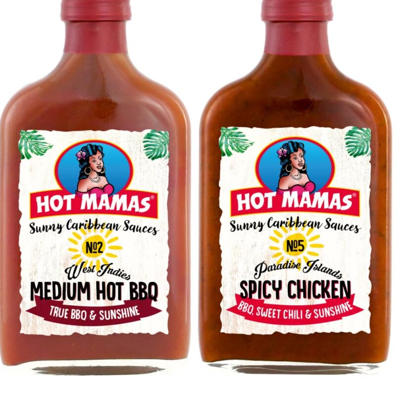 HotMamas Schnupperpaket (BBQ Saucen No 2 + No 5) 2 x 195ml
