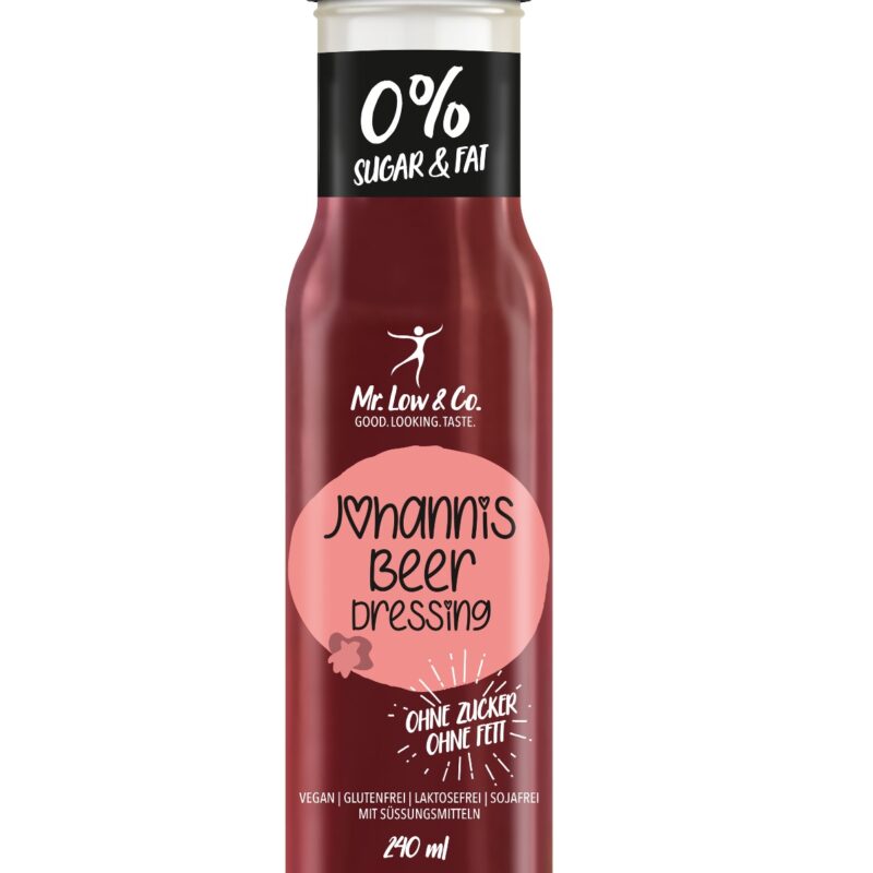 Mr.Low & Co. Johannisbeer Dressing 240ml