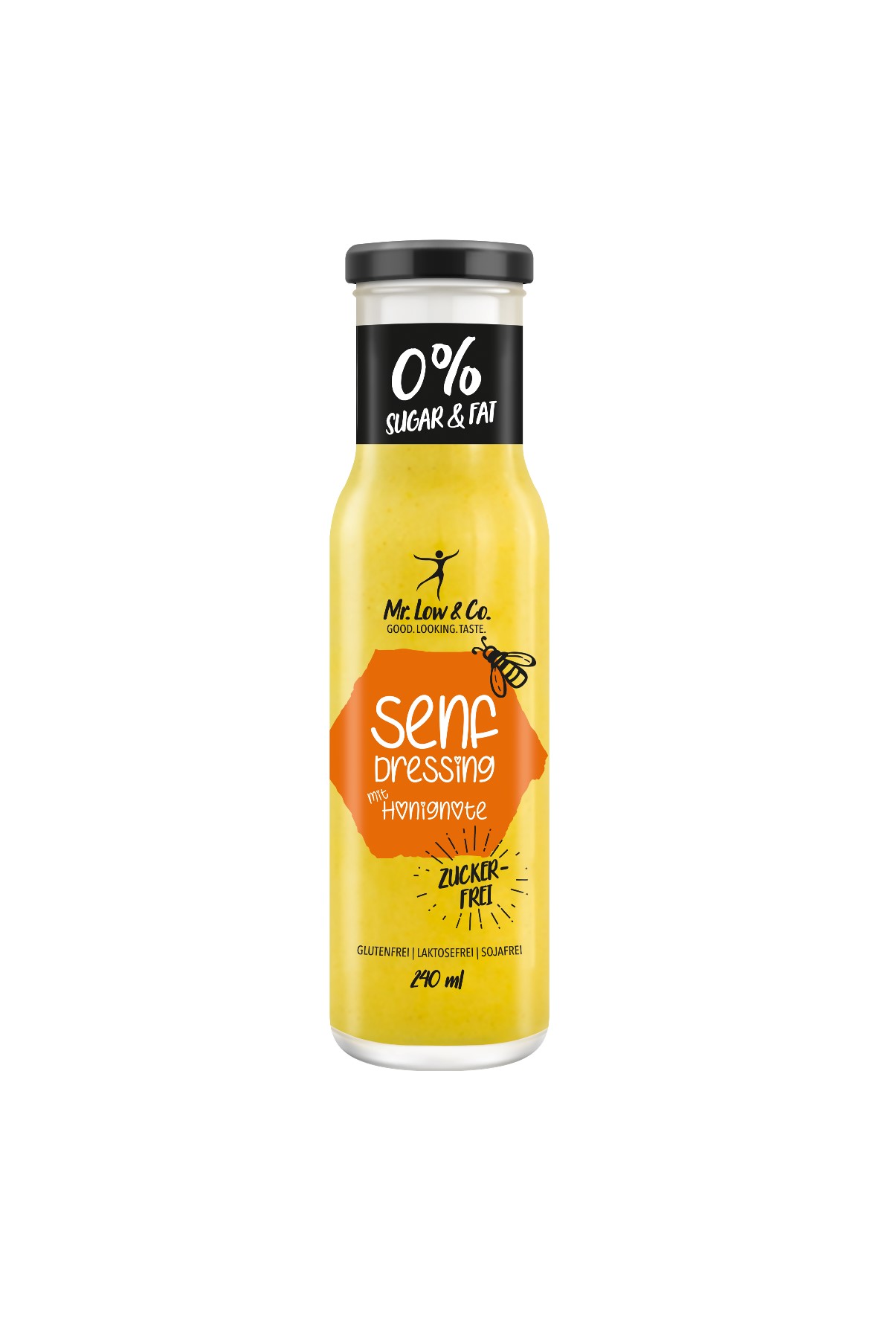 Mr.Low & Co. Senf Dressing mit Honignote 240ml