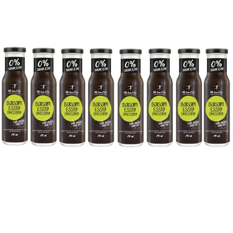 Mr.Low & Co. Balsamessig Dressing 8 x 240ml