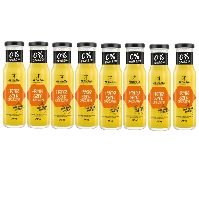 Mr.Low & Co. Senf Dressing mit Honignote 8 x 240ml