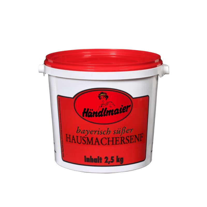 Händlmaier bayerischer süßer Hausmachersenf 2,5kg