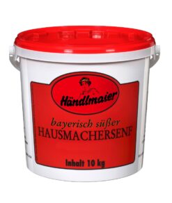 Händlmaier bayerischer süßer Hausmachersenf 10kg