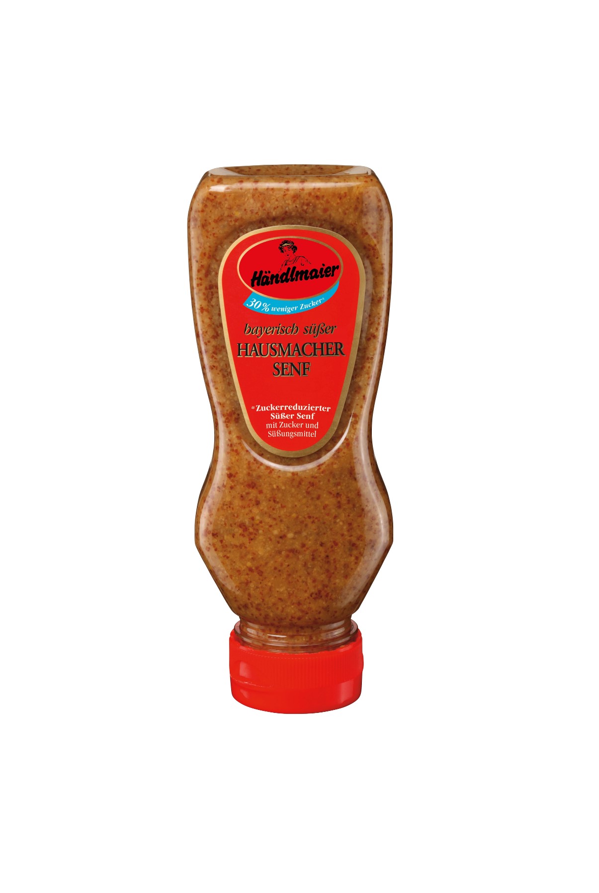 Händlmaier Süßer Hausmachersenf 30% weniger Zucker, 225ml in Squeezeflasche