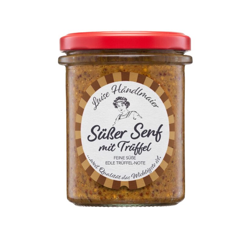 Händlmaier süßer Senf mit Trüffel 160ml